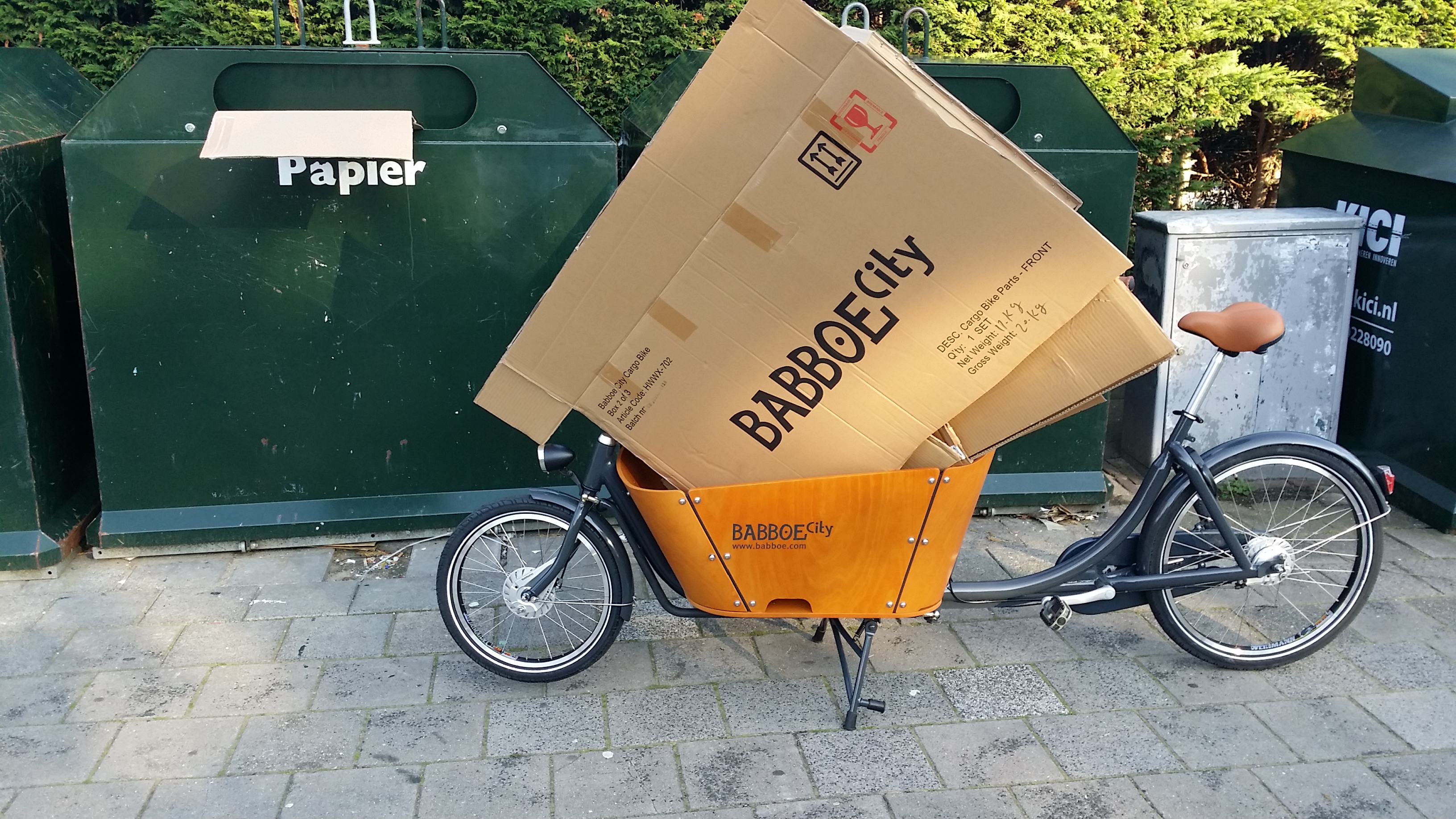 Babboe City stap voor stap monteren inclusief foto's